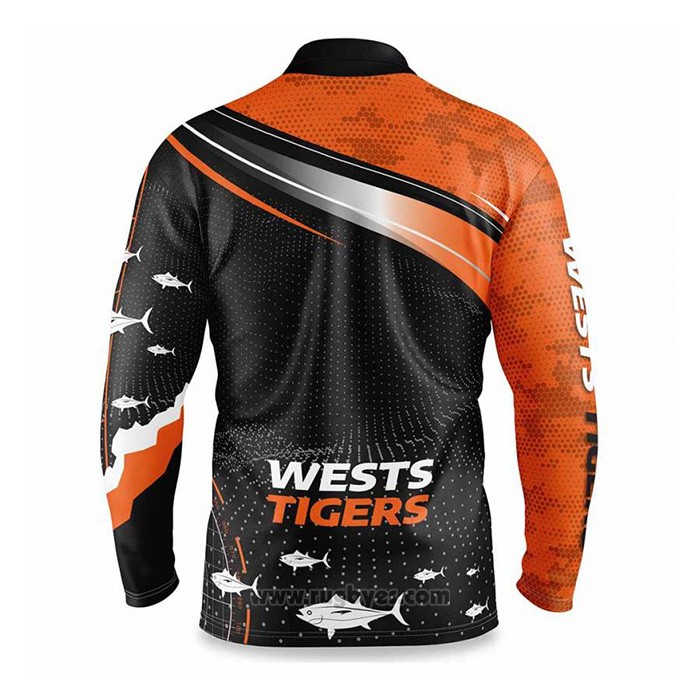 Camiseta NRL Wests Tigers Rugby 2022 Fish Finder RU151-1224
